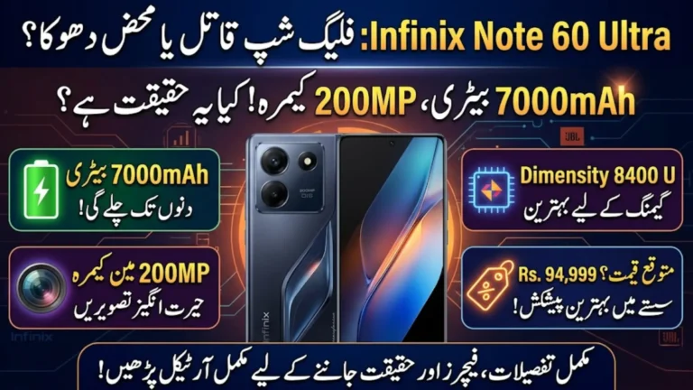 Infinix Note 60 Ultra Price in Pakistan, Specifications, Features & Full Review 2026