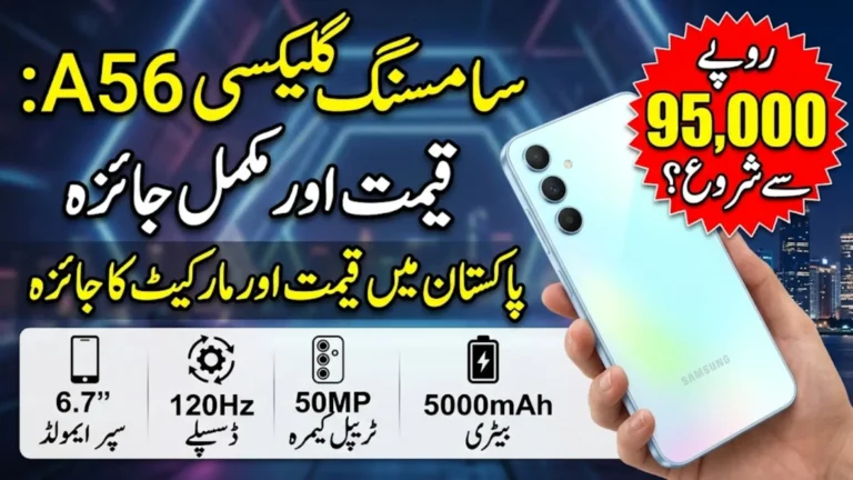 Samsung Galaxy A56 Price in Pakistan 2026, Full Specifications and Features Review