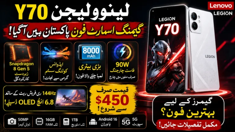 Lenovo Legion Y70 Launches with Snapdragon 8 Gen 5 and 8,000mAh Battery