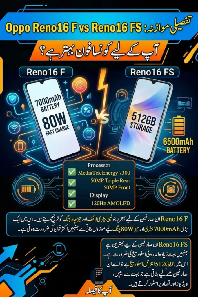 Oppo Reno16 F and Reno16 FS Launch Globally With 7,000mAh Battery, 4K Selfie Video, and Dimensity Energy 7300