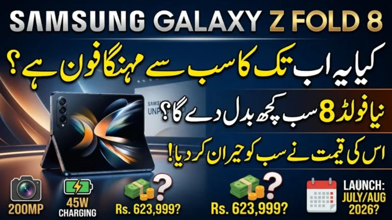 Samsung Galaxy Z Fold 8 Price in Pakistan 2026, Expected Specs, Release Date and Full Leaks